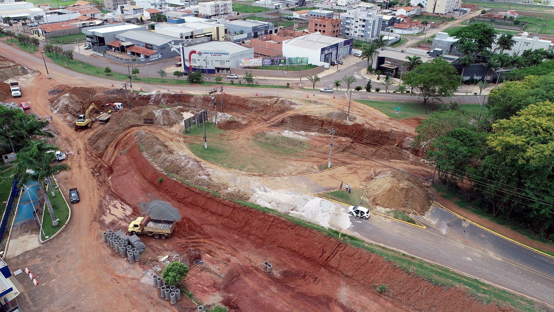 Obras da Avenida Brasil entram na fase final de execução