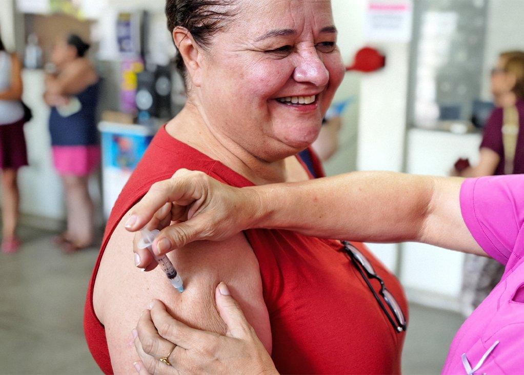 Mogi Guaçu aplica mais de 1,1 mil doses em indivíduos dos grupos prioritários durante o Dia D de imunização contra a gripe 