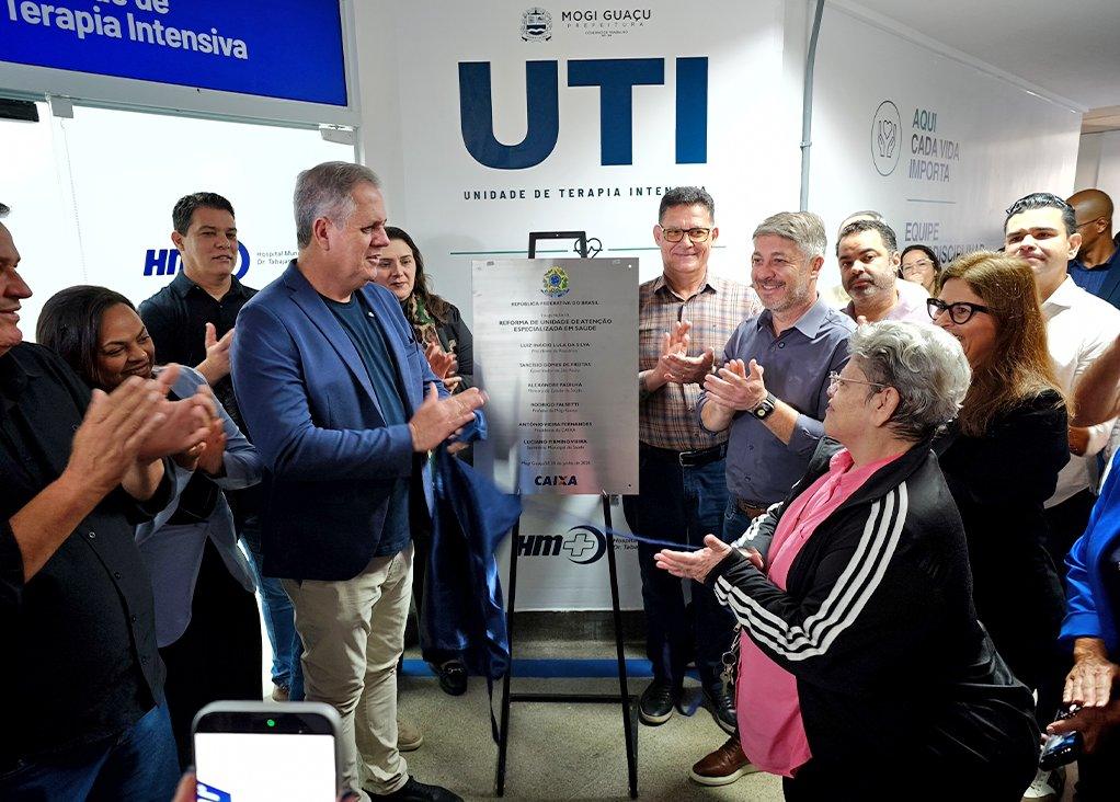Prefeitura entrega reforma e ampliação da UTI do Hospital Municipal