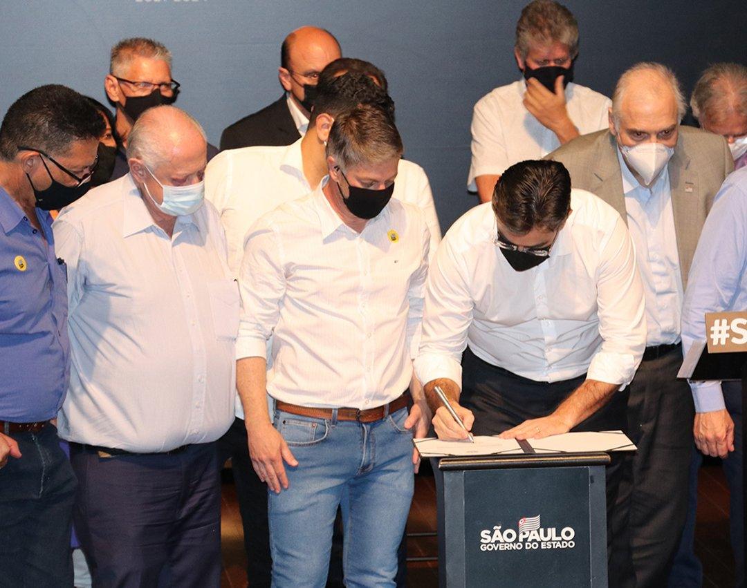 Governador em exercício anuncia R$ 50 milhões de investimentos para Mogi Guaçu