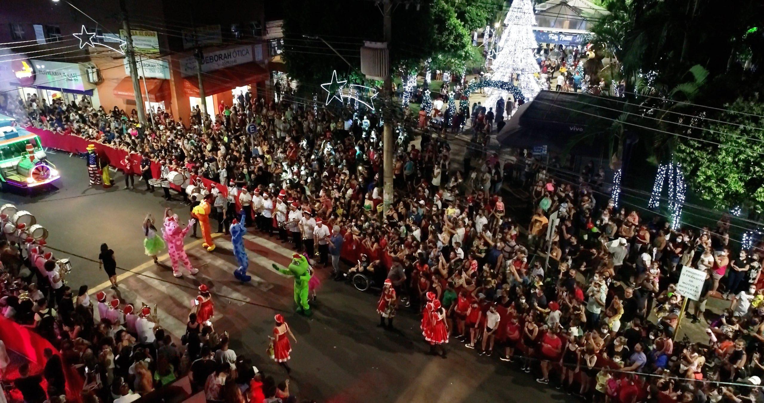 Parada de Natal e apresentações desta quarta-feira foram canceladas