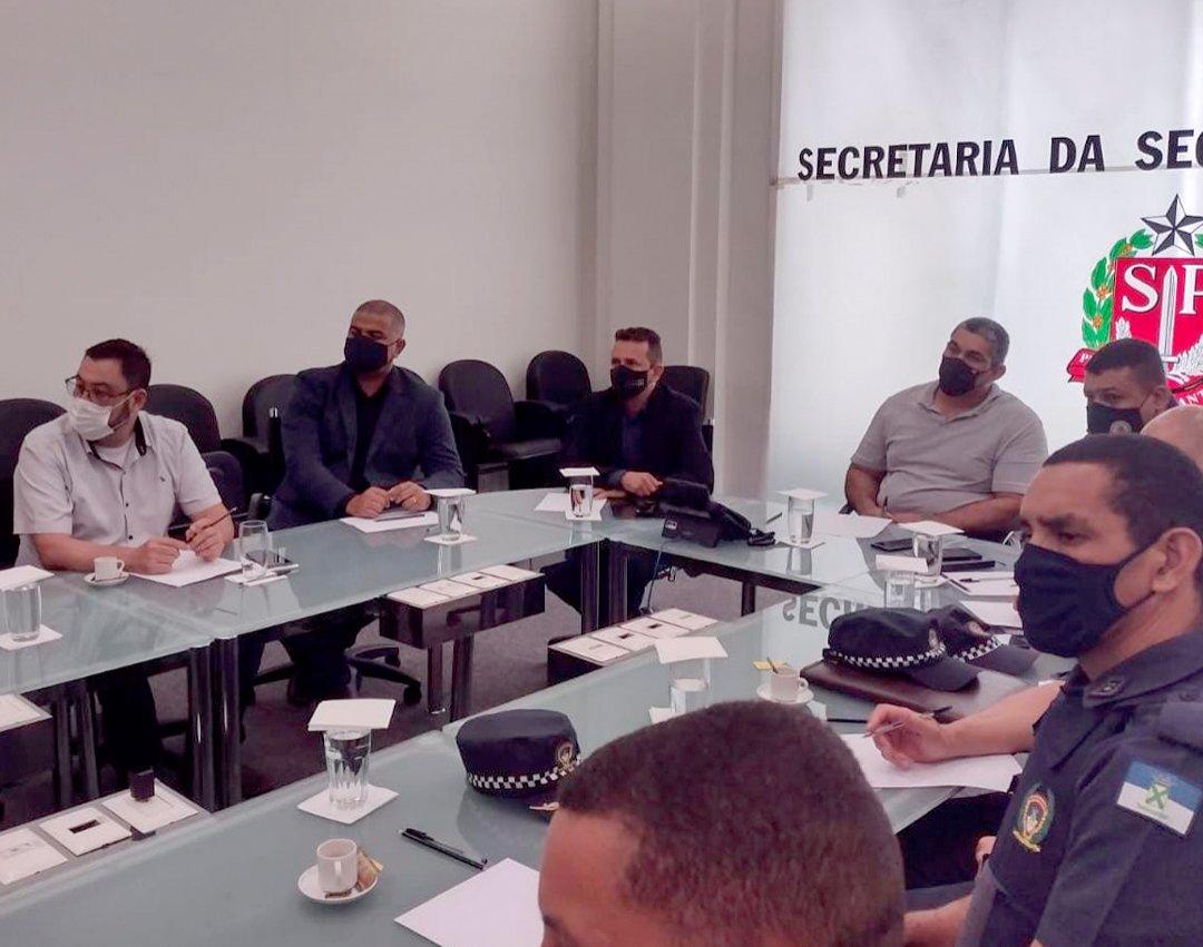 GCM’s participam de encontro na Secretaria Estadual de Segurança Pública