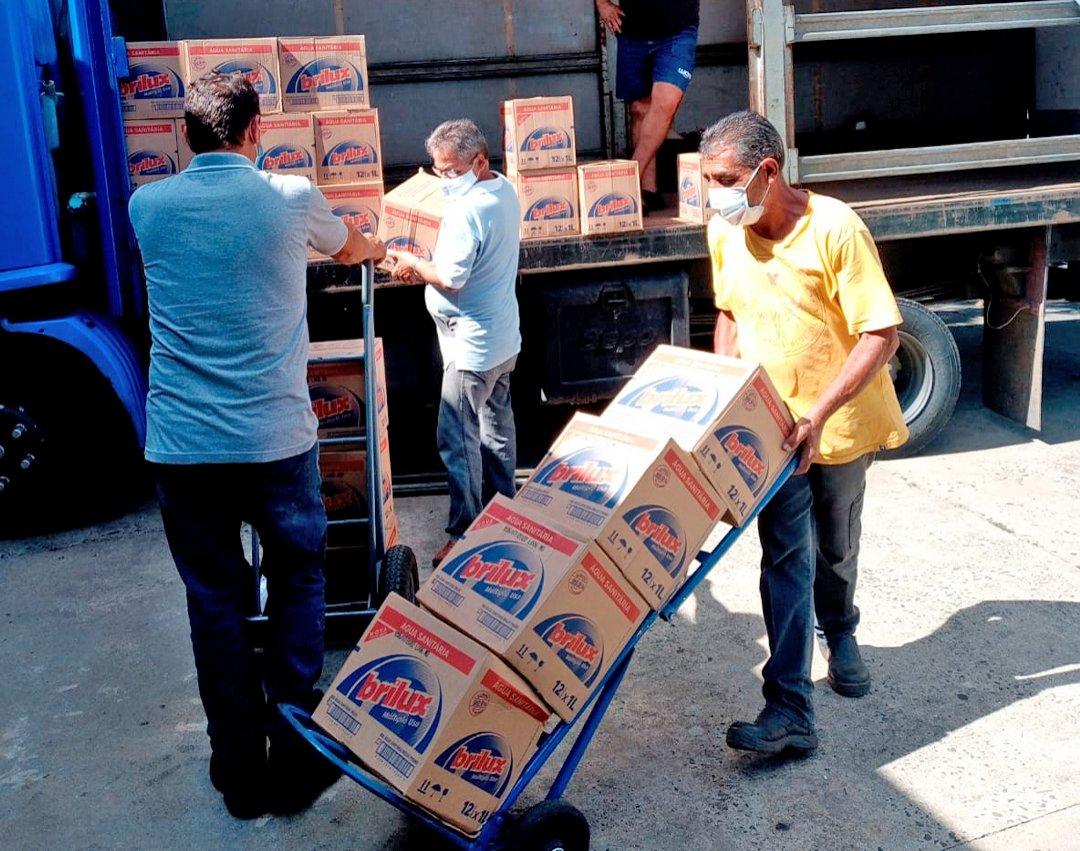 Fundo Social recebe 700 cestas básicas destinadas para famílias carentes