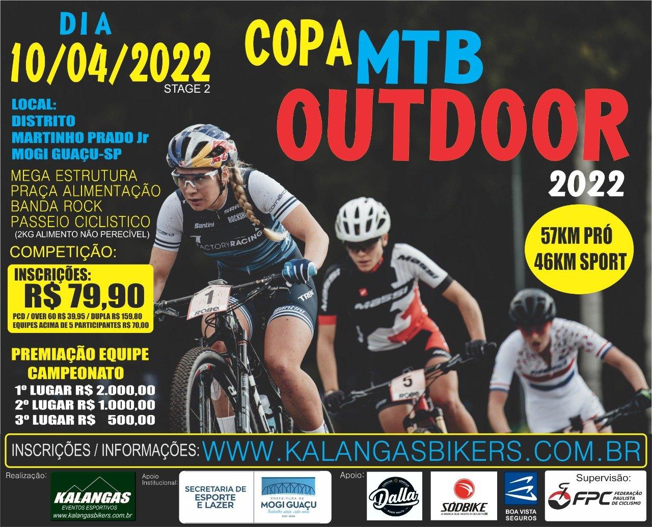Martinho Prado sediará 2ª Etapa da Copa MTB Outdoor