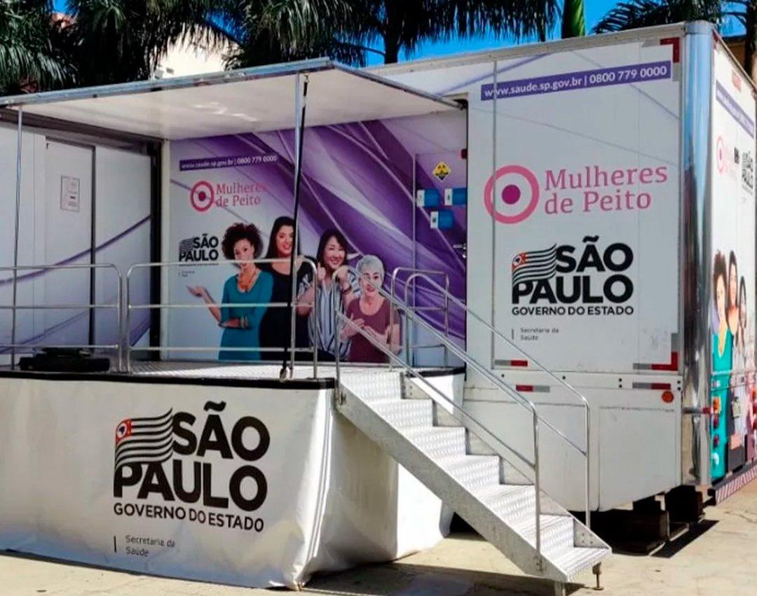Carreta da Mamografia inicia exames em Mogi Guaçu nesta terça-feira