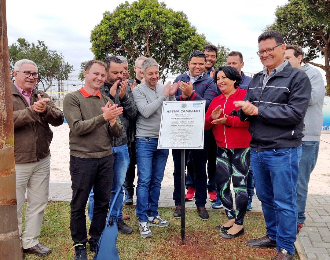 Arena Campano é oficialmente inaugurada nesta sexta-feira, dia 19 de agosto