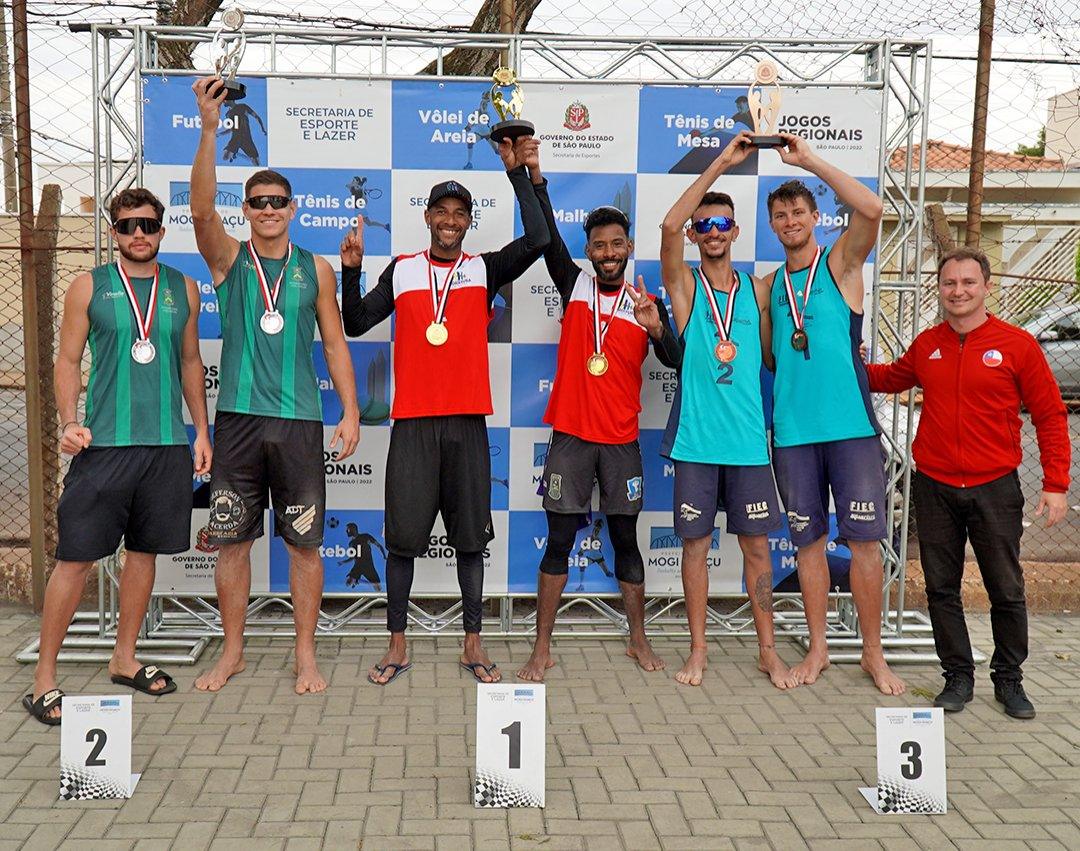 Indaiatuba é campeã no vôlei de praia dos Jogos Regionais