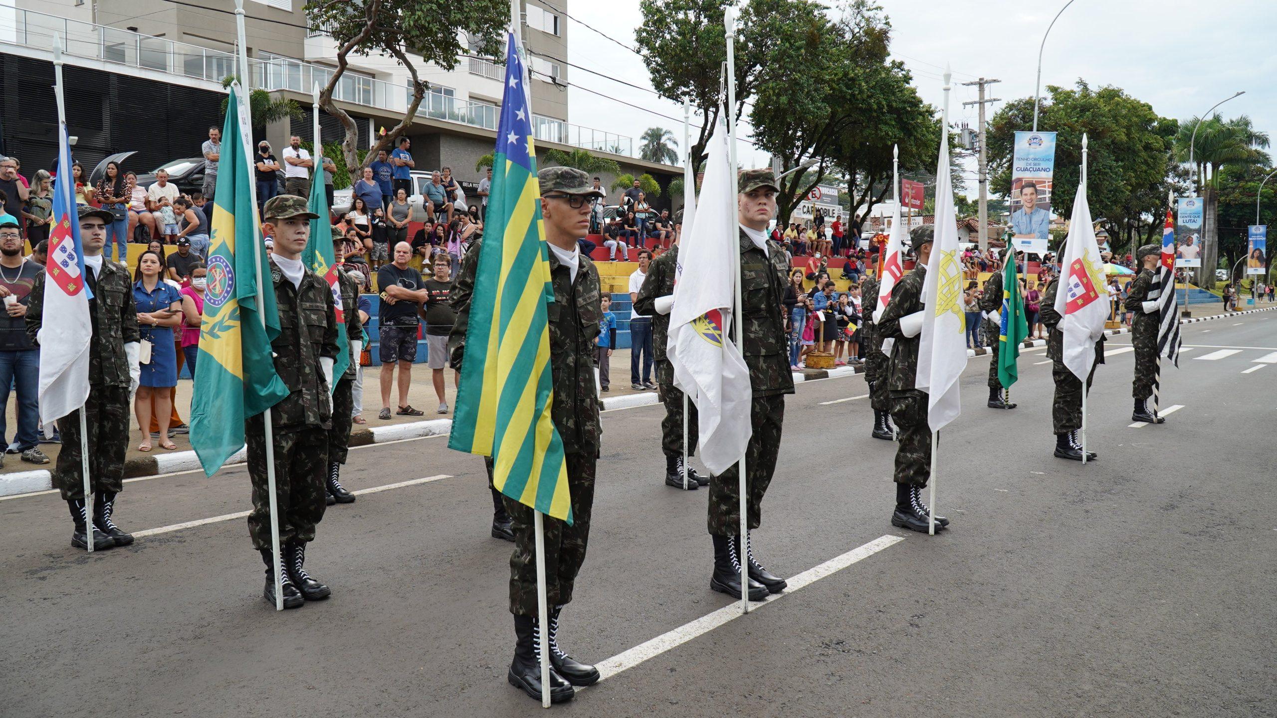 Desfile de 7 de Setembro irá celebrar os 200 anos da Independência do Brasil