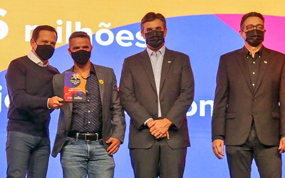 Cultura de Mogi Guaçu recebe troféu Juntos pela Cultura, do Governo do Estado de São Paulo