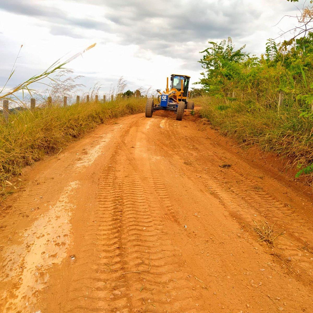 Secretaria de Obras e Mobilidade promove manutenção das estradas rurais de Mogi Guaçu