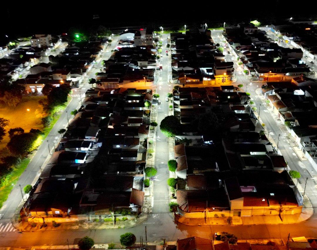 Cidade Iluminada: Jardim Igaçaba é mais um bairro do município que recebe iluminação em LED