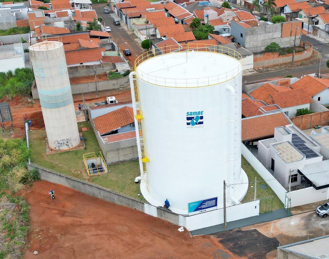 Novo reservatório de água no Parque dos Eucaliptos II será entregue na quarta-feira, dia 29 de janeiro