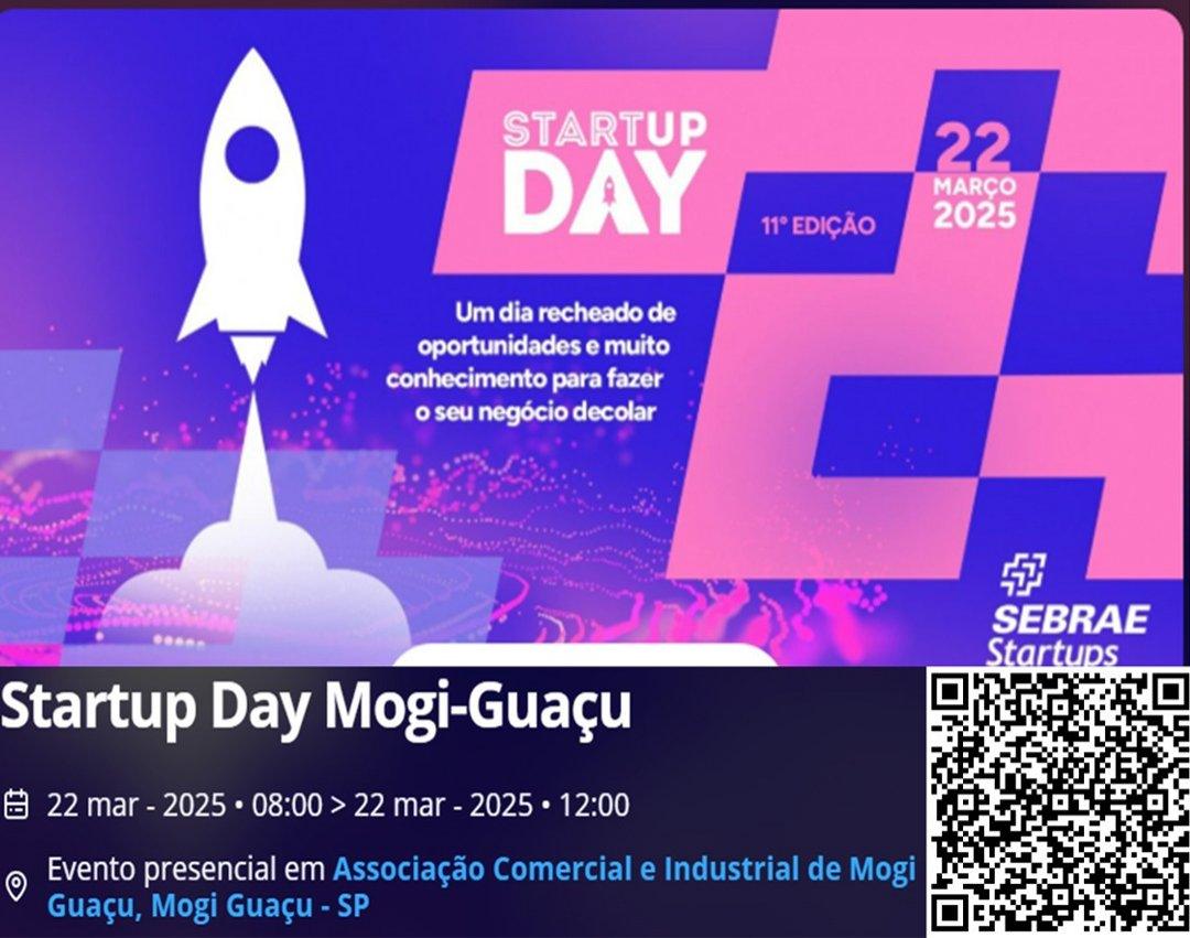 3ª Startup Day de Mogi Guaçu traz oportunidades de empreendedorismo