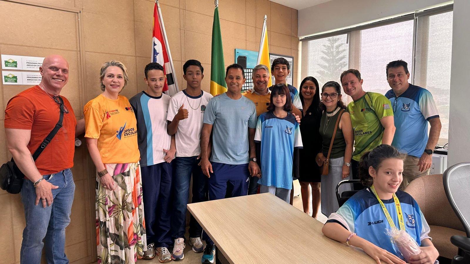 Medalhistas guaçuanos das Paralimpíadas Escolares 2025 vão ser homenageados no Palácio dos Bandeirantes