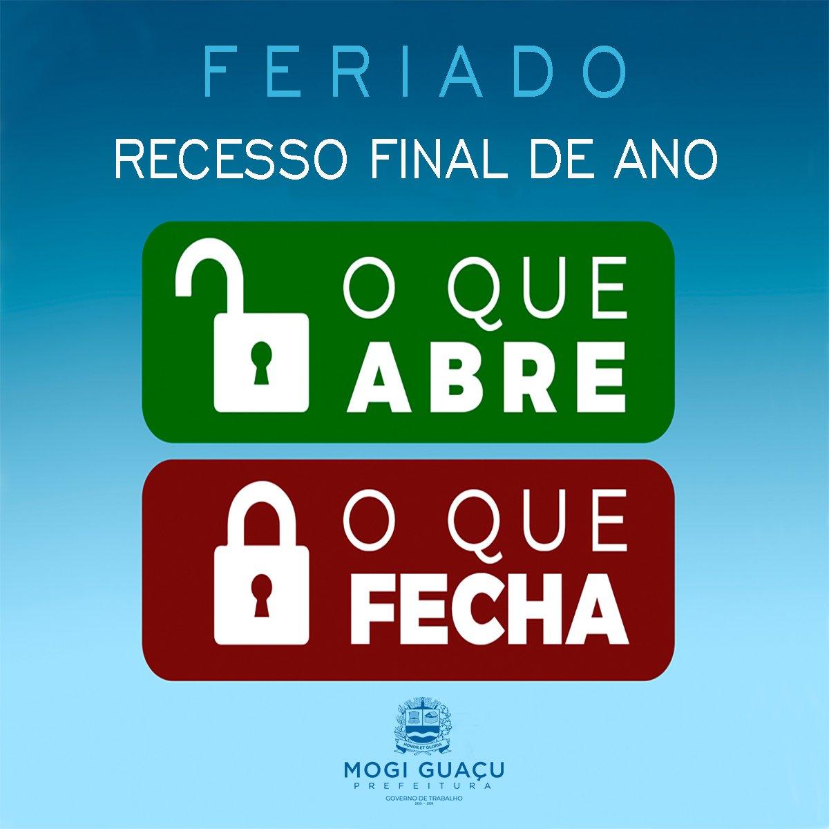 Feriado do Natal e de Ano Novo: confira o que abre e fecha 