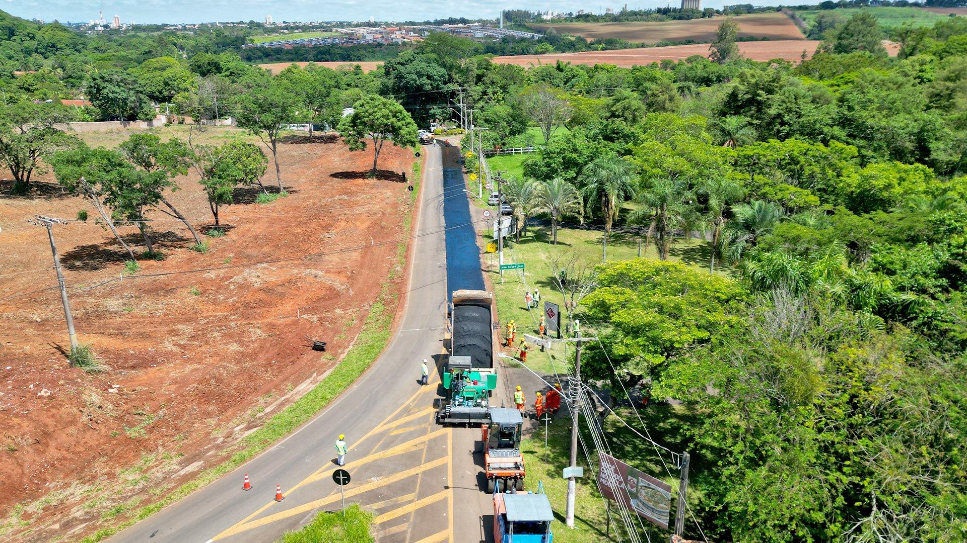 Estrada da Cachoeira será interditada a partir da segunda-feira para obras de recapeamento